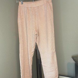 Pink Glitter Leggings